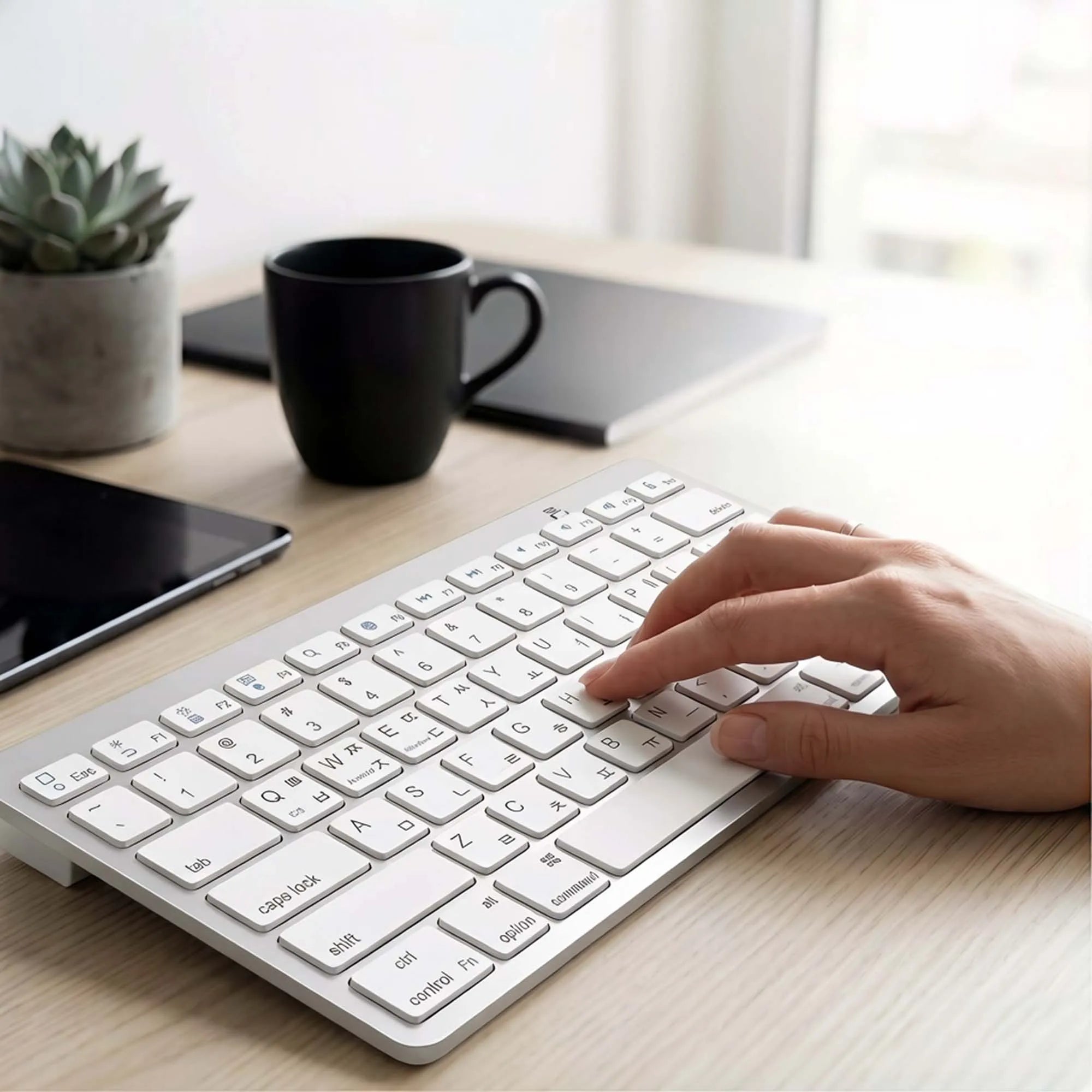 Korean Language Ultra Thin Lightweight Low Noise Keyboards for...